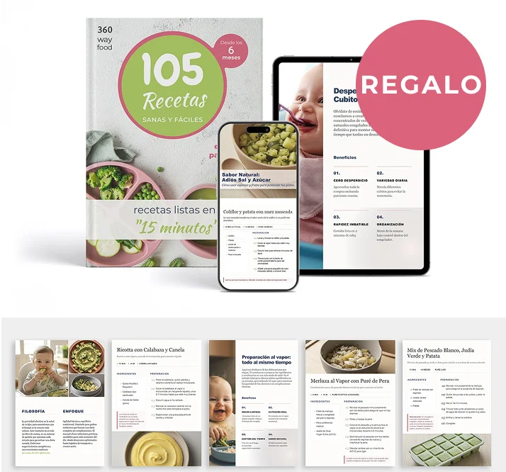 105 Recetas sanas y fáciles para tu bebé
